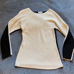Calvin Klein Two-Toned Sweater.